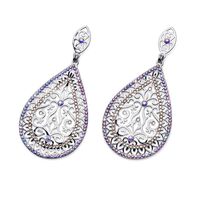 Серьги женские с кристаллами Сваровски Oliver Weber Mystery