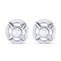 Серебряный браслет женский на руку с жемчугом UNOde50 Crafted, изображение 5