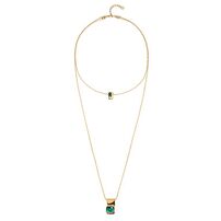 Золотое кольцо с кристаллом Сваровски UNOde50 Ser Magnetica, Размер (мм): 17,3-17,7, изображение 5