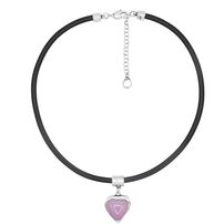 Кожаный браслет с сердечком Ciclon Pasion, изображение 3