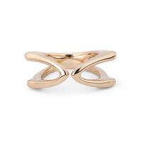 Золотые серьги женские прямоугольные UNOde50 Stand out, изображение 6