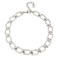 Серебряный браслет женский с крупными звеньями UNOde50 Serotonin, изображение 5