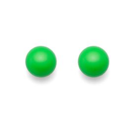 Серьги гвоздики женские Oliver Weber Combi neon green