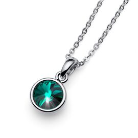 Кулон с кристаллом Сваровски Oliver Weber Young Emerald