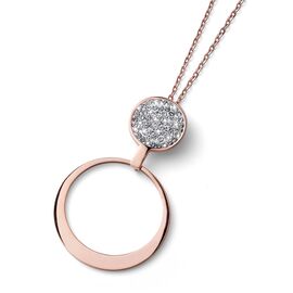 Золотой кулон с кристаллами Сваровски Oliver Weber Pendant Cloud