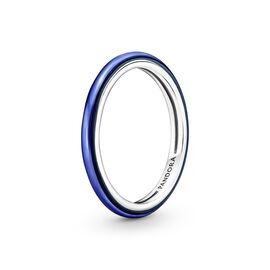Серебряное кольцо женское Pandora ME Electric Blue, Размер (мм): 15,5