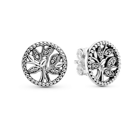 Женские серьги Pandora 297843CZ (Серебро 925)