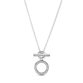 Женское колье Pandora 399039C01-45 (Серебро 925)