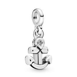 Серебряная подвеска для браслетов Якорь Pandora ME