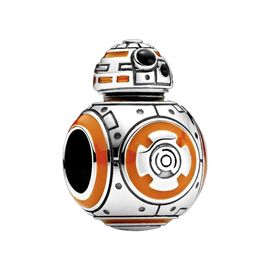 Серебряный шарм Дроид BB8 Звездные войны Pandora Moments