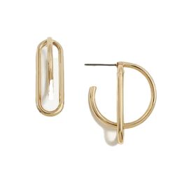 Золотые серьги Pertegaz Clips
