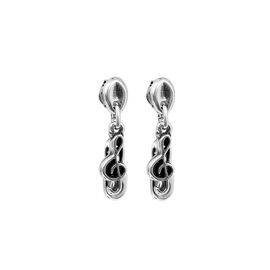 Серебряные серьги женские Ciclon Clave de Sol