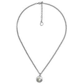 Серебряное колье женское Ciclon J aime la vie