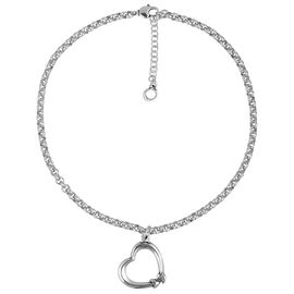 Серебряное колье женское Сердце Ciclon Mi Amor