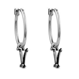 Серебряные серьги кольца Ciclon Fletters V