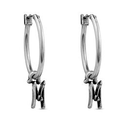 Серебряные серьги кольца Ciclon Fletters M