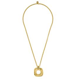 Золотое колье с подвеской Ciclon Oro Cubica