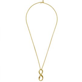 Золотое колье с подвеской Ciclon Oro Infinito