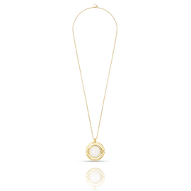 Золотое колье с жемчугом Ciclon Elegance