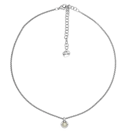 Серебряное колье с жемчугом Ciclon Unique