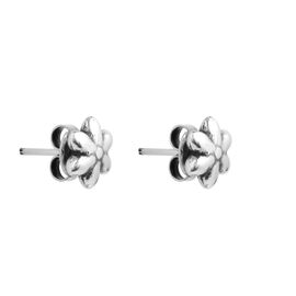 Серебряные серьги гвоздики Ciclon Flower