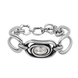 Серебряный браслет женский с кристаллом Сваровски Ciclon Emo Conexion