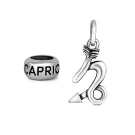 Серебряная подвеска со знаком зодиака Козерог Ciclon Caprio