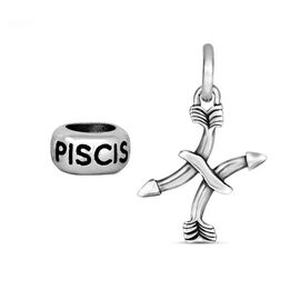 Серебряная подвеска со знаком зодиака Рыбы Ciclon Piscis