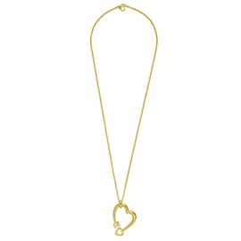 Золотое колье с сердцем Ciclon Corazon