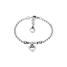 Серебряный браслет с сердечком Ciclon  Corazon