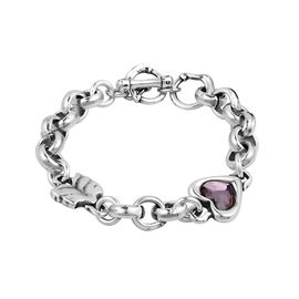 Серебряный браслет с сердечком Ciclon Flechazo
