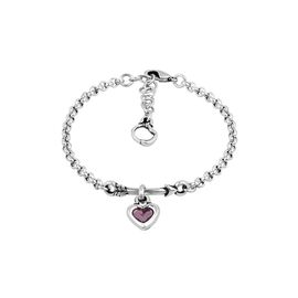 Серебряный браслет с сердечком Ciclon Cuore