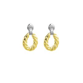 Золотые серьги длинные Ciclon Aldara Oro
