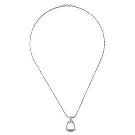 Серебряное колье с подвсекой Ciclon Estribo