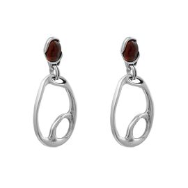 Серебряные серьги с муранским стеклом Ciclon Deba
