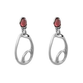 Серебряные серьги с муранским стеклом Ciclon Deba