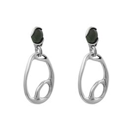 Серебряные серьги с муранским стеклом Ciclon Deba
