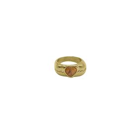 Золотое кольцо с сердечком Ternura