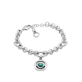 Серебряный браслет с муранским стеклом Ciclon Different