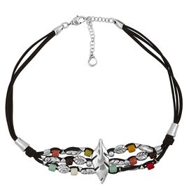 Колье из серебра с муранским стеклом Ciclon Alma