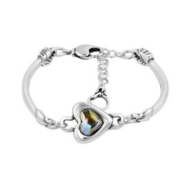 Жесткий браслет из серебра Ciclon Mio Amore