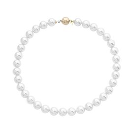 Жемчужное ожерелье с золотом Majorica Gold Sparkle