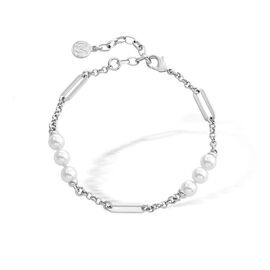 Браслет цепочка с жемчугом Majorica Modern Metals
