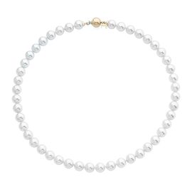 Жемчужное ожерелье с золотом Majorica Gold Sparkle