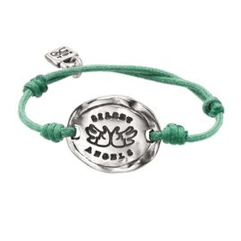 Браслет с серебряным медальоном UNOde50 Rett awareness bracelet