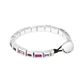 Серебряный браслет с кристаллами Сваровски UNOde50 Glitter by Glitter, Размер (мм): 165
