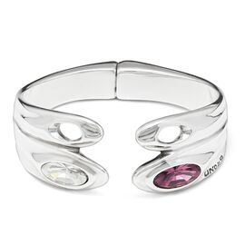 Серебряный браслет женский крылья стрекозы с кристаллами Swarovski UNOde50 Blossom