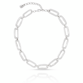 Серебряное ожерелье женское цепь UNOde50 Chained
