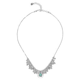 Серебряное ожерелье с камнем женское UNOde50 Mrs Rani's Soul