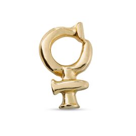 Золотые серьги гвоздики UNOde50 WowMen